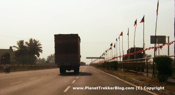 NH7 from Bangalore towards Salem
