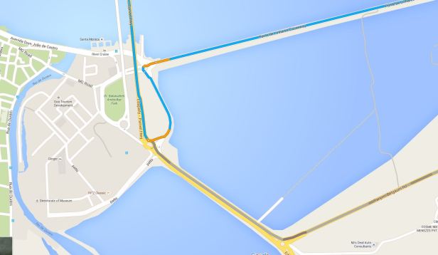 Route to Bom Jesus Basilica and Church of St Francis of Assisi