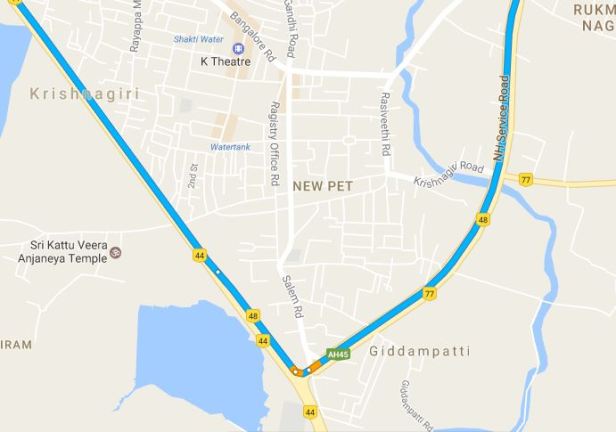 bangalore-to-pondicherry-map-1