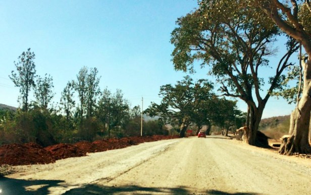 Road heading to Bandipur
