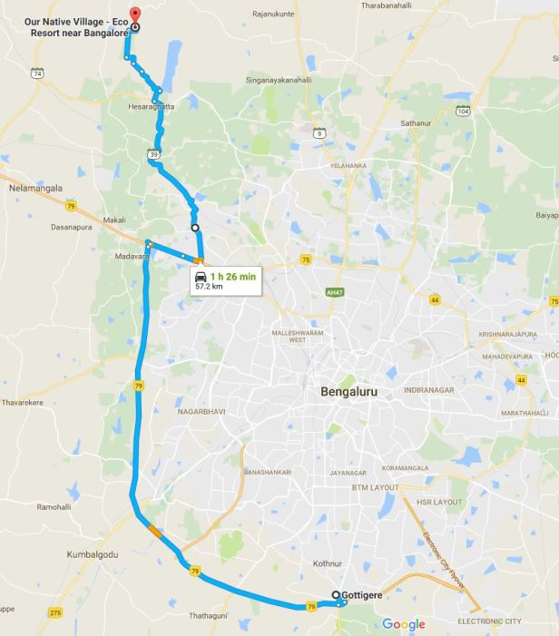 Gottigere - NICE Road - Hasserghatta - Our Native village